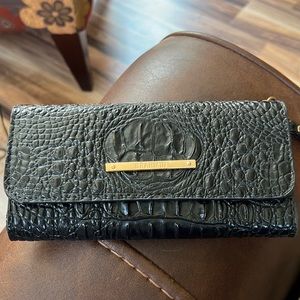 Black Brahmin wallet